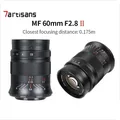 7artisans 60mm F2.8 II Ingrandimento 1:1 Obiettivo macro per Canon EOS-M Sony E Fuji FX Micro 4/3