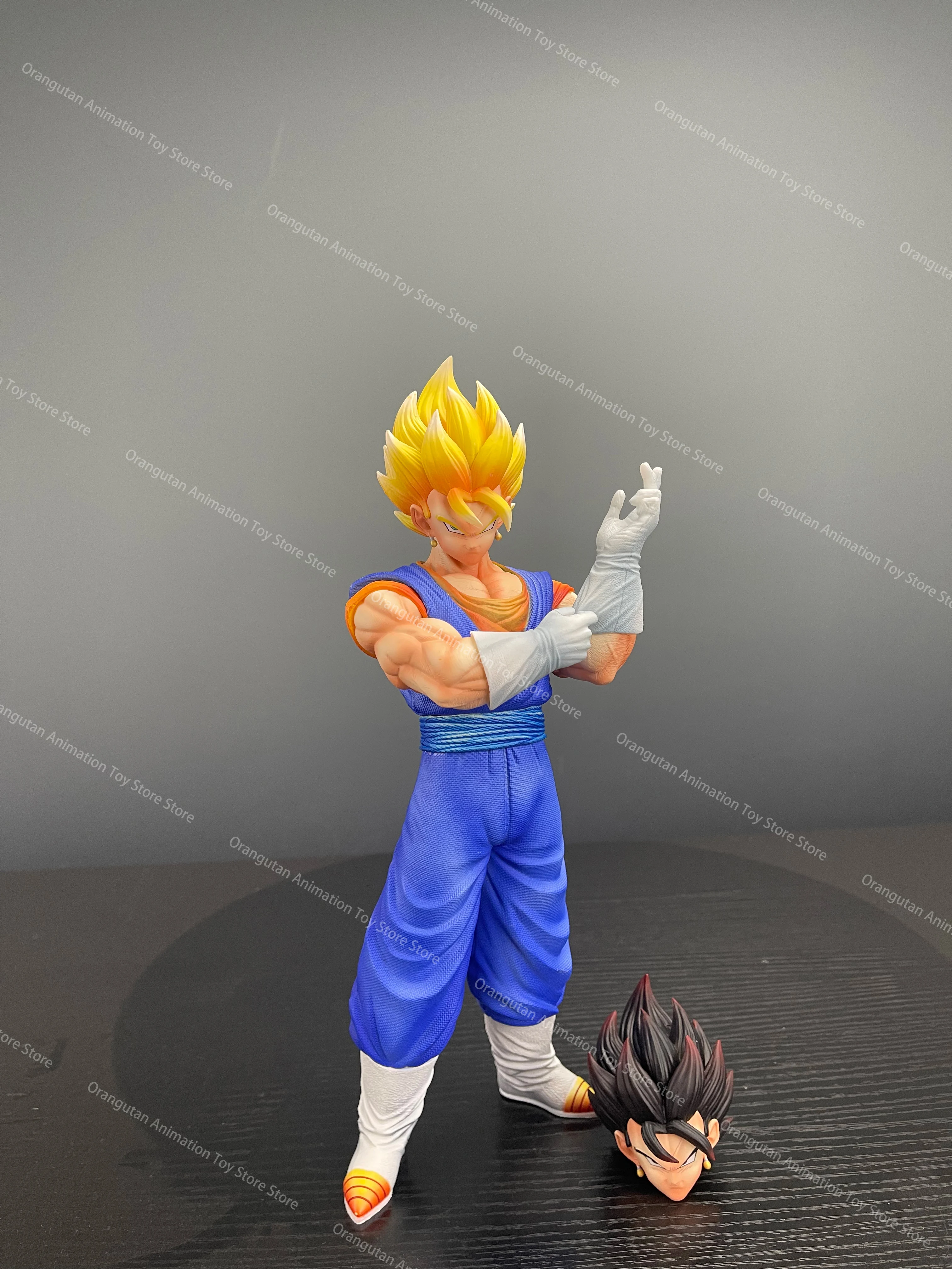 28 cm Anime Dragon Ball Z Warriors Vegito Doppia Testa Action Figure DBZ Super Saiyan Vegito Doll Action Figure PVC Statua Serie