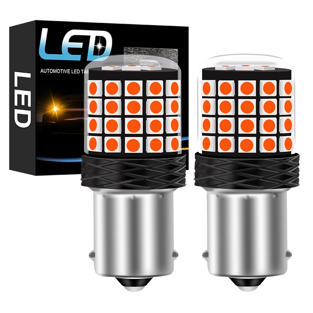 2pcs 1156 BA15S P21W Canbus 3030 LED Lampadina BAU15S PY21W 1157 BAY15D P21/5W 7440 7443 3157 Parcheggio in Retromarcia Freno del Segnale di Girata Luce