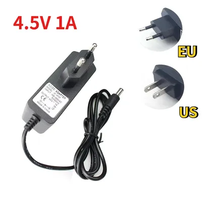 4,5 V 1A Netzteil 5,5mm * 2,5mm Schnittstelle Ausgangsvolt 4,5 V Konverter US EU Stecker Netzteil Image