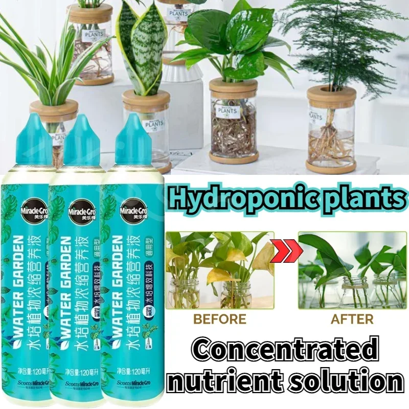 120ml hydro po nische Pflanzen nährstoff lösung ohne Verdünnung reicher bambus grüner Dill Kupfer geldgras universelle Nährlösung Image