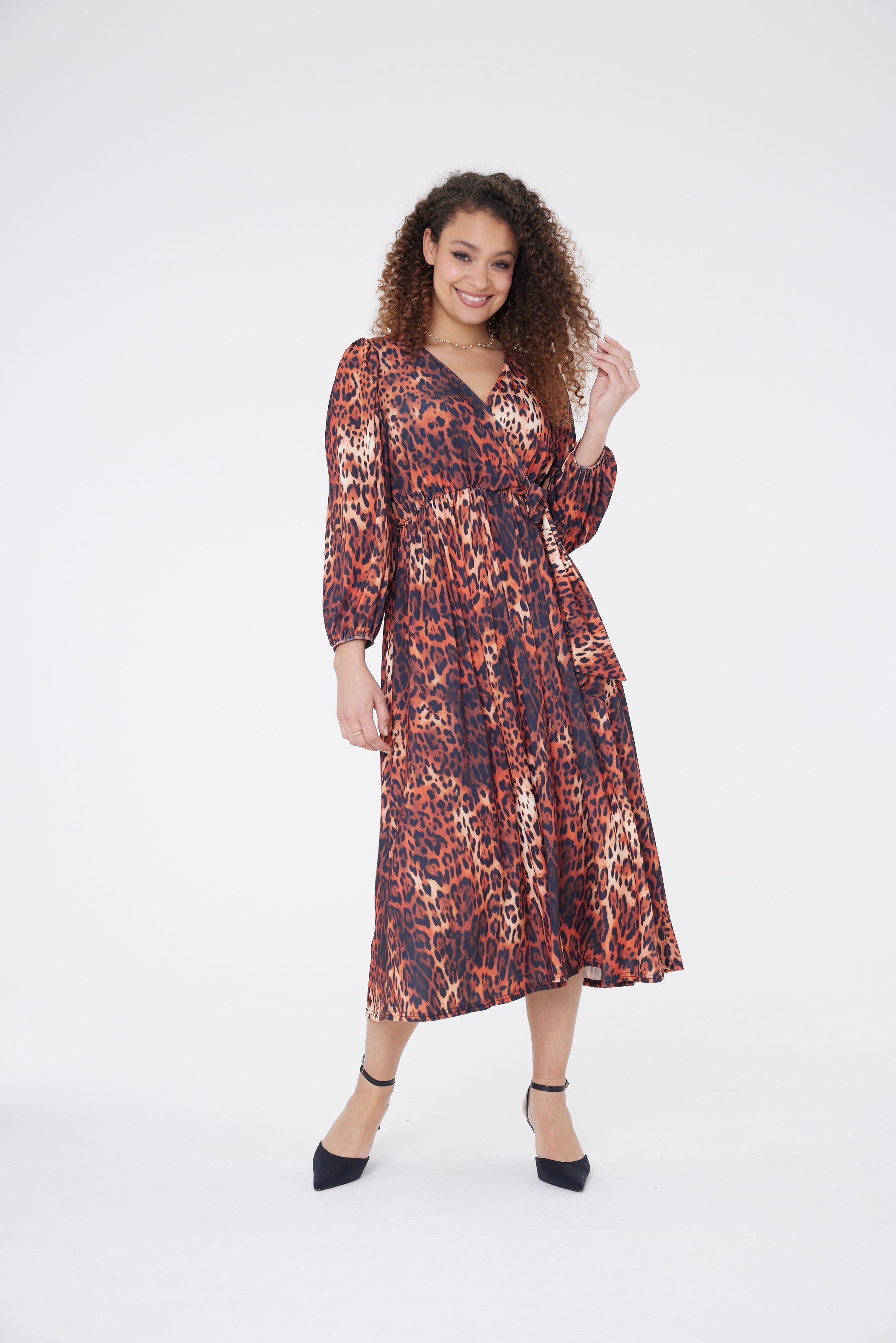 Bella Animal Print Kleid