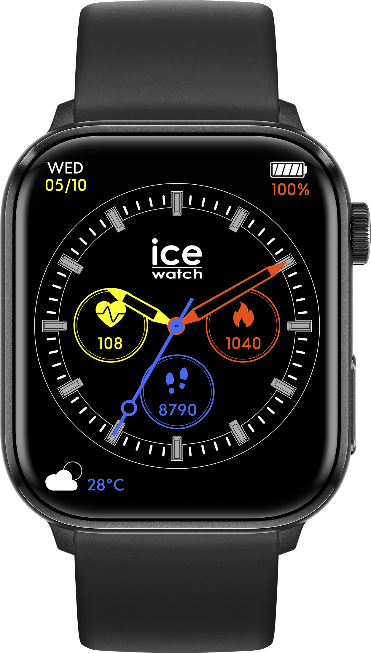 Ice Watch Ice Smart 2.0 - Schwarze Unisex-Uhr 022535 Image