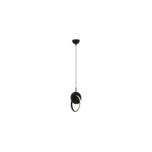 Deckenlampe in Schwarzer Farbe 20x20x100cm WellHome Bled