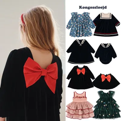 2024 KS Mädchen Weihnachten Mesh Kleid Strampler Baby Mädchen Pailletten Prinzessin Kleider Kinder Nette Rock Karneval Party Kinder Voile Kleid Image