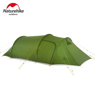 Naturehike Camping 3-Personen-Zelt, wasserdicht, ultraleicht, für den Außenbereich, Glamping, Rucksackreisen, 4-Jahreszeiten-2-Personen-Zelt, Wanderung, Strandzelt