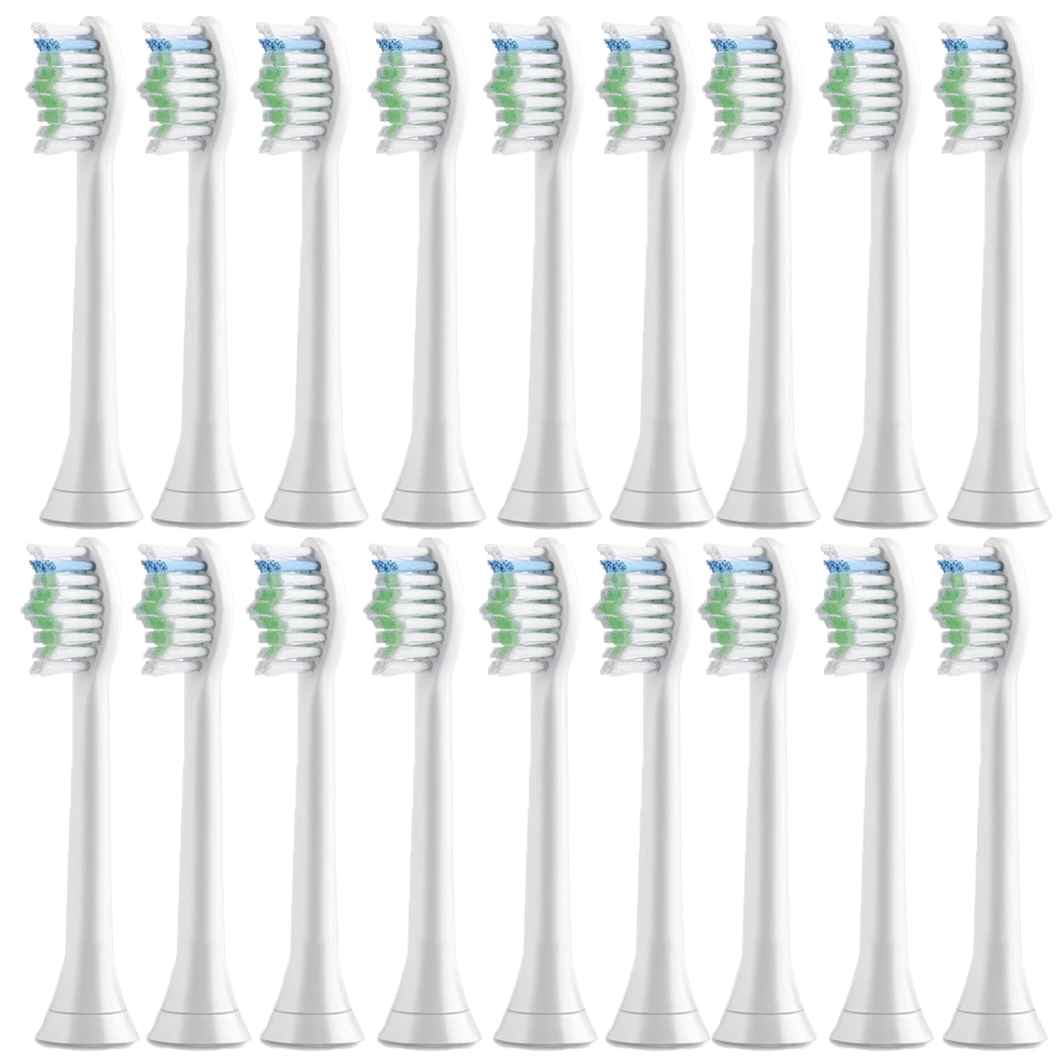 4-16 stücke Elektrische Zahnbürste Ersatz Köpfe Weiche Dupont Borsten Düsen Zahnbürste Köpfe Für Phlps Sonic pflege Mundpflege Image