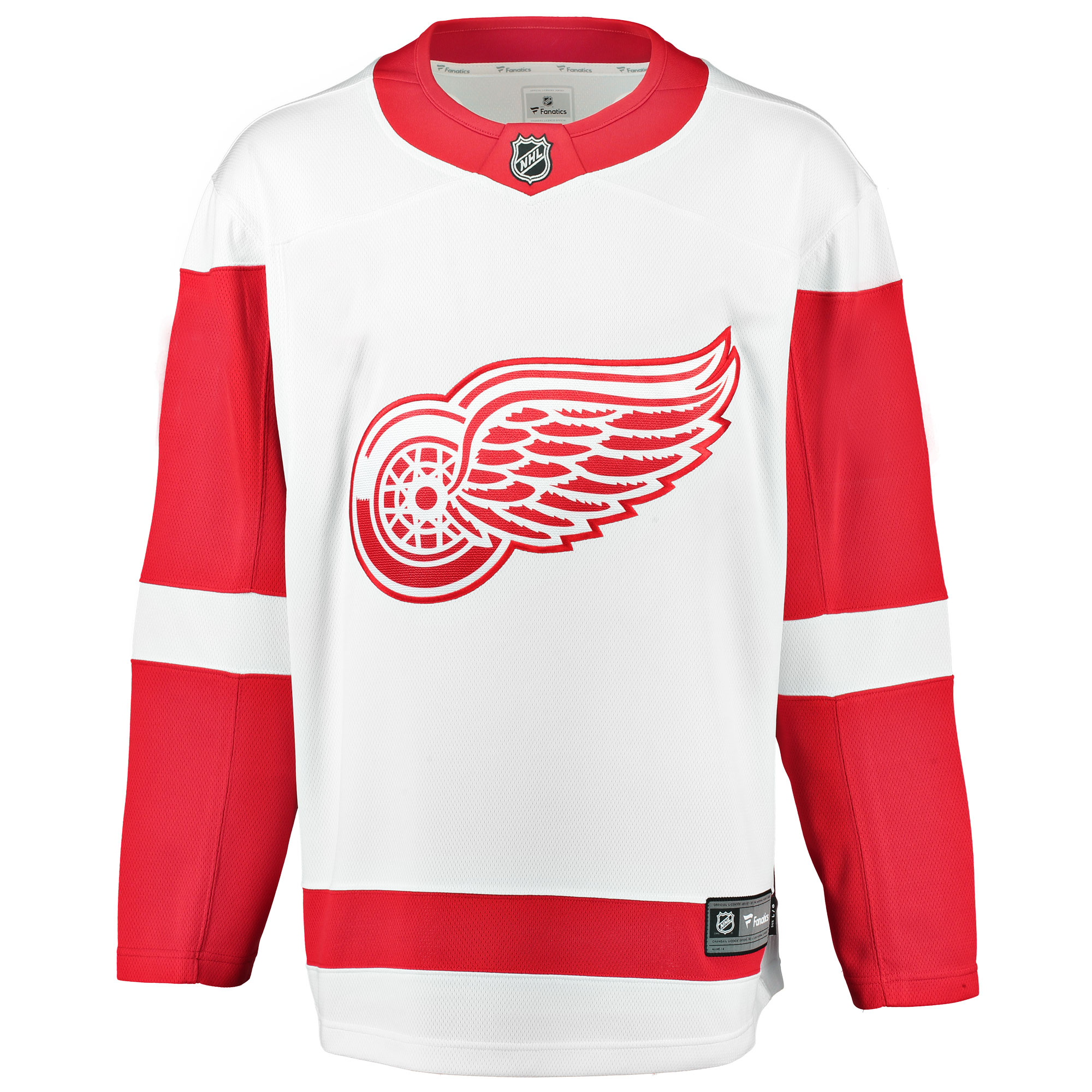 Detroit Red Wings Fanatics Branded Breakaway Auswärtstrikot – Herren Image