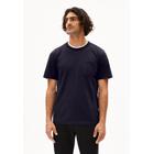 MAARKOS POCKET - Männer Relaxed Fit T-Shirt - blau (Größe: L)
