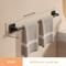 TEMU Musurjoy Modern Wall-mounted Towel Bar, With Plastic Base, , No-drill Installation, , For Bathroom, Kitchen, And , Towel Racks