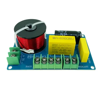 Frequenz teiler mkp Metall film 200w 3-Wege-Audio-Tieftöner Crossover-Filter DIY Audio-Modifikation Image