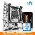Kit set scheda madre ZSUS X99-W con CPU LGA2011-3 Xeon E5 2666 V3 DDR4 16 GB (1 * 16 GB) 2133 MHZ