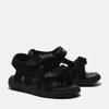 Sandale TIMBERLAND "Perkins Row 2 STRAP SANDAL", Gr. 27 (10), schwarz (schwarz, schwarz), Synthetik, sportlich, Schuhe, mit Klettverschluss