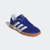 Hallenschuh ADIDAS PERFORMANCE "SPEZIALIST INDOOR", Gr. 41, bunt (lucid blau, cloud weiß, lucid lemon), Textil, Leder, sportlich, Schuhe, geeignet für jeden Hallensport