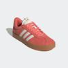 Sneaker ADIDAS SPORTSWEAR "VL COURT 3.0", Gr. 43, rot (preloved scarlet, core weiß, bright rot), Leder, Synthetik, sportlich, Schuhe, inspiriert vom Design des adidas samba