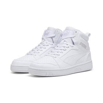 Sneaker PUMA "Rebound Sneakers Erwachsene", Gr. 44, weiß (weiß cool light gray), Obermaterial: Synthetik; Futter: Textil; Innensohle: Textil; Laufsohle: Gummi, Schuhe Image