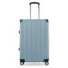 Hartschalen-Trolley HAUPTSTADTKOFFER "Q-Damm, verschiedene Farben und Größen", Gr. B/H/T: 45,5cm x 68cm x 27cm 71 l, blau (poolblau), ABS, festlich, Koffer, Hartschalenkoffer Reisekoffer Trolley mit TSA-Schloss