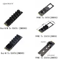 NGFF Chiave B+M a SATA 3.0 Convertitore adattatore 5 porte da 6 Gbps PM Multi Porta Seleziona JBM585 JBM 582 JMB575 2280