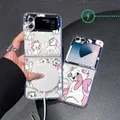 Bella carica wireless Marie Cat per custodia magnetica per telefono Magsafe per Samsung Galaxy Z Flip 6 5 ZFlip 4 3 Flip6 Flip5 5G Cover