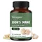 Tecepec Lion's Mane Extract Capsules, Supports Cellular Health, Immune, Energy, Brain and Nervous