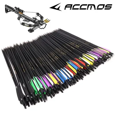 Mixed Carbon Arrows for Compound/Traditional/Recurve Bow, Crossbow, Archery,Shooting and Hunting