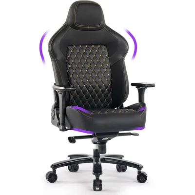 440LBS Gaming Chair , Gaming Chair for Heavy People Ergonomic High-Back Computer