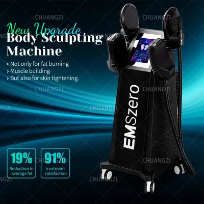 EMSzero 6500W Machine 2025 EMS Body Slimming Sculpting Fat Burning Nova Weight Lose Electromagnetic