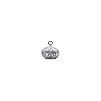 1st Gen Football Head Dropshot Weight - Silver