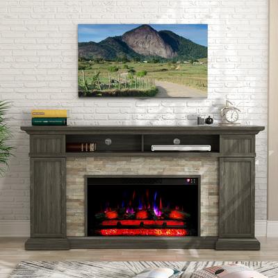70" Extra-Wide Freestanding Electric Fireplace - 70" in Width