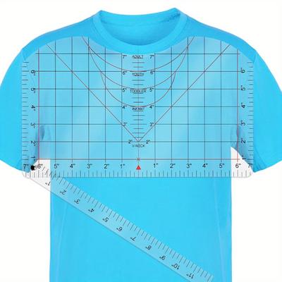 TEMU T- For And , , Accessory For Sewing And Supplies - Tshirt Measurement Tool Set Image