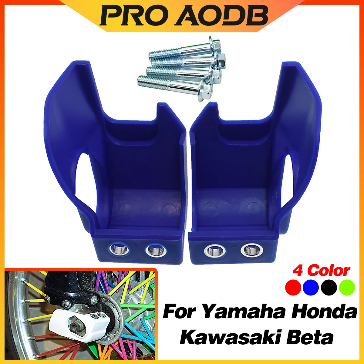 Motorrad Vorne Unten Gabel Bein Schuh Schutzfolie Für Yamaha YZ WR KAWASAKI KX HONDA CRF BETA 125 250 350 450 Universal Teile