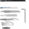 Daicamping DL30 pièces échangables couteau de scie tournevis embouts fichiers multi-outils pièces de pince ensembles d