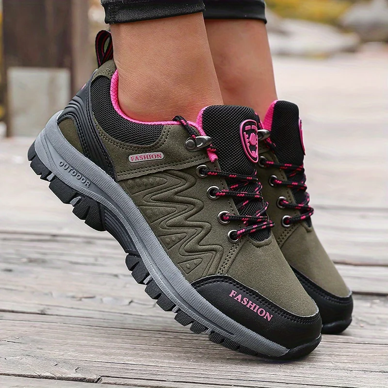 Frauen Outdoor Sport Schuhe Plattform Rutschfeste Freizeitschuhe Atmungsaktive Wandern Walking Turnschuhe Schuhe Chunky Jogging Training Schuhe