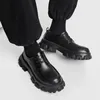 Luxus Dicke Sohle Japan Koreanische Streetwear Casual Leder Schuhe Mann Business-Mode Vintage Hipster Hochzeit Leder Schuh Männlich