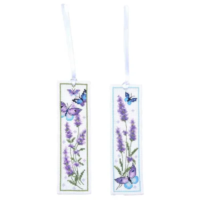 Lesezeichen Lavendel, 2er-Set