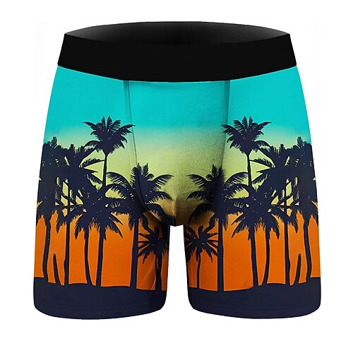 Kurze Boxershorts Unterwäsche Grafikdrucke Lustig für Herren Erwachsene 3D-Druck für Maskerade Urlaub Image