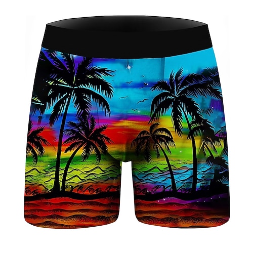 Kurze Boxershorts Unterwäsche Grafikdrucke Lustig für Herren Erwachsene 3D-Druck für Maskerade Urlaub Image