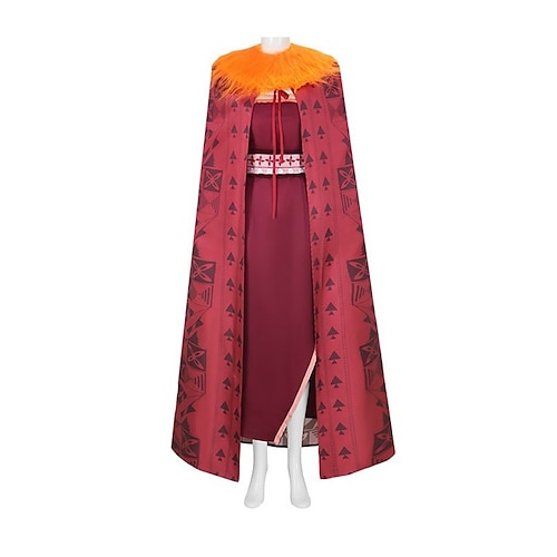 Der Inselreisende Schurke Matangi Kleid Umhang Kostüm Karnevalskostüm Film- und TV-Themenkostüme for Damen Erwachsene Halloween Karneval Leistung Party Image