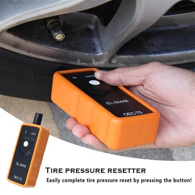 TPMS Relearn Tool #EL-50448 TPMS Programming Tool TPMS Sensor Tool Compatible with GM Series Cadillac Buick Standard Tire Pressure Sensor Reset Tool Car Essentials