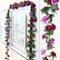 250CM 45 Head Artificial Rose Flower Vine For Wedding Home Room Decoration Garden Arch Christmas