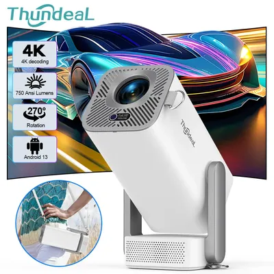 ThundeaL Full HD Projector TD80 Pro 1080P 2K 4K TD80Pro TD80W Upgrade WIFI Android Mini Beam Projector 3D LED Video Home Theater