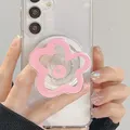 Simpatiche fiori per telefono magnetico Magsafe Griptok Grip Tok Stand per iPhone Anello pieghevole per custodia di ricarica wireless