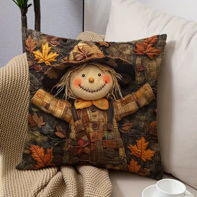 Vogelscheuche-Motiv-Kissenbezüge, Autozubehör, Büro, Weihnachtsmann, Wohnzimmer, Sofa, Zuhause, Image