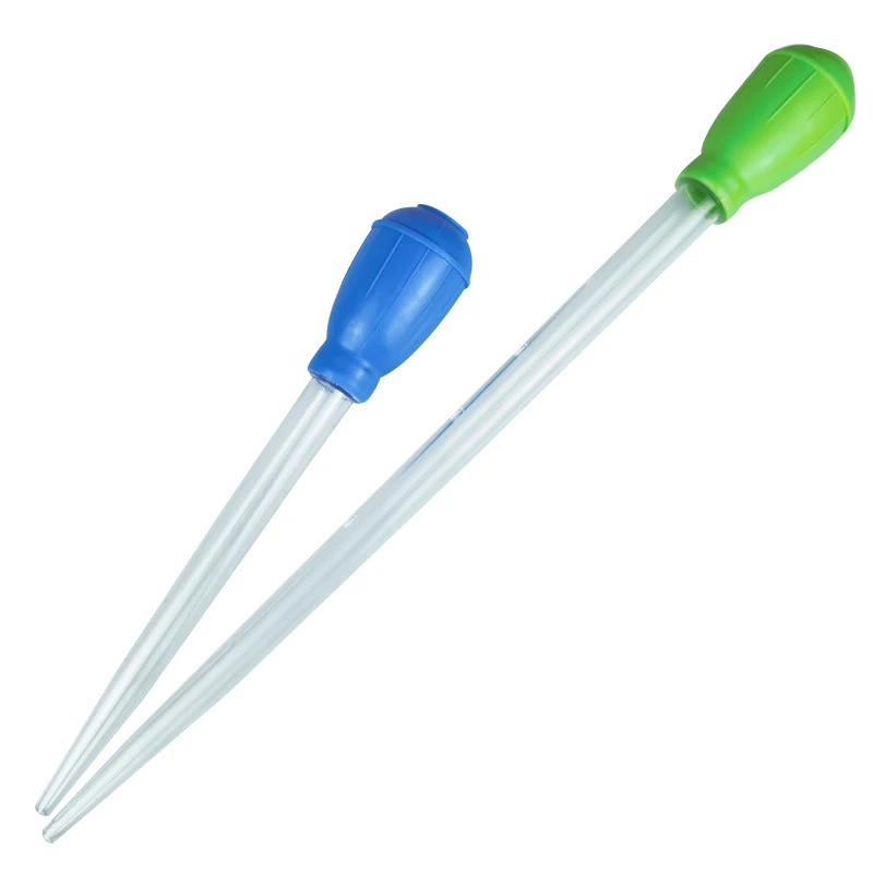 Verlängern Sie Pipettenreiniger, einfaches Reinigungswerkzeug für Aquarien, Wasserwechsler, Aquarium-Siphon, Aquarium-Staubsauger, 29 cm, 45 cm