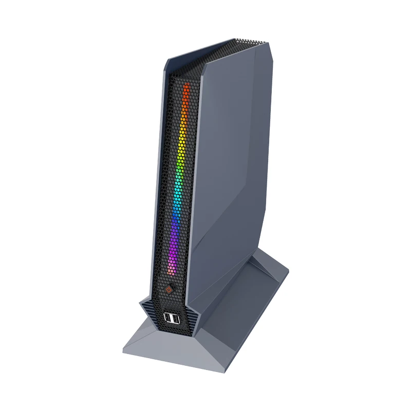 Gaming Mini Desktop PC Intel Core i9-12900H NVIDIA RTX4060 RTX3050 8GB GPU 32GB DDR4 1TB M.2 NVMe SSD WiFi6 Win11 RGB Licht Image