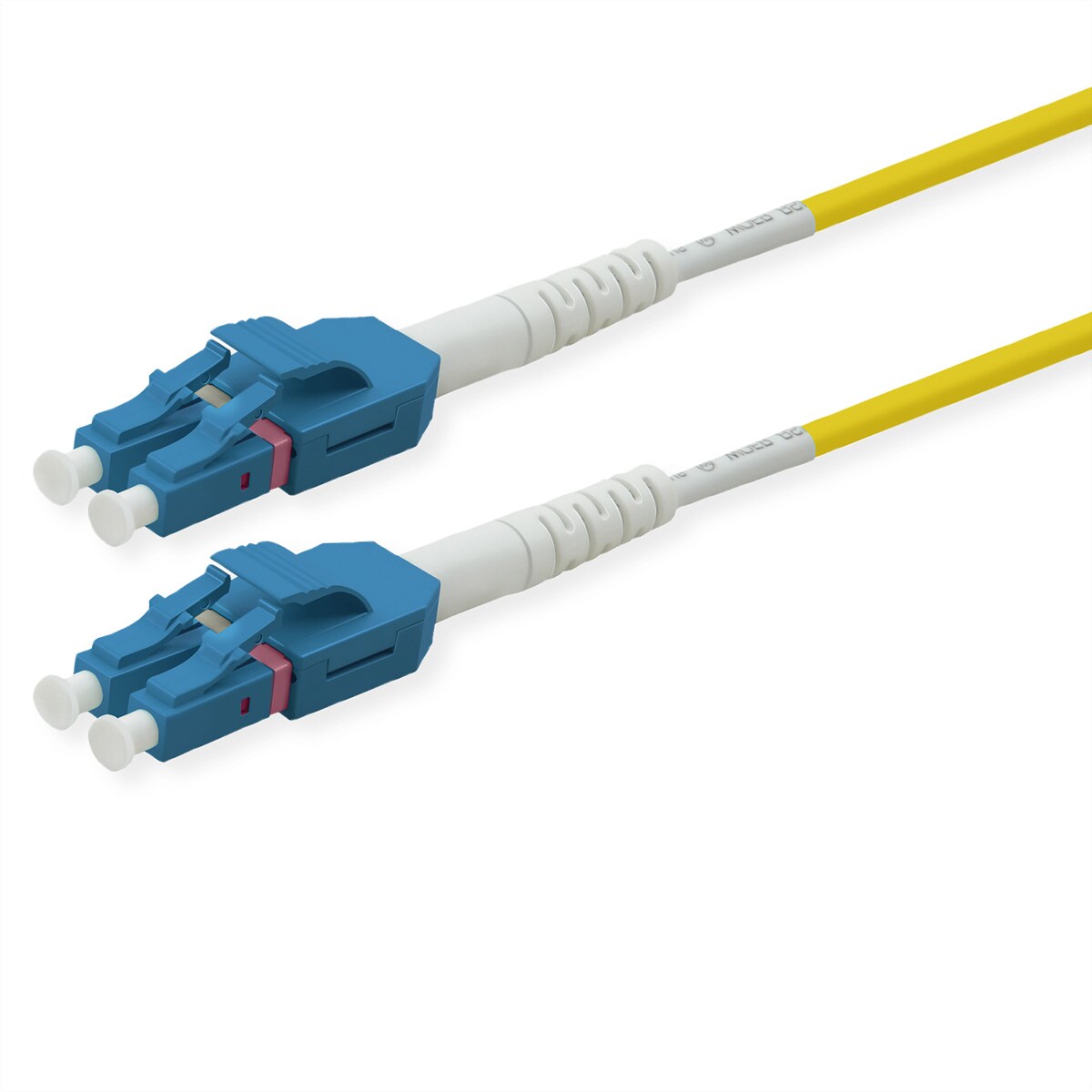 ROLINE LWL-Kabel duplex 9/125µm OS2, LC/LC, UNIBOOT, gelb, 10 m Image