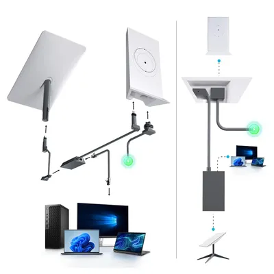 Für Starlink Ethernet-Adapter für Dish Antenna Satellite Internet V2 Powerline Kit