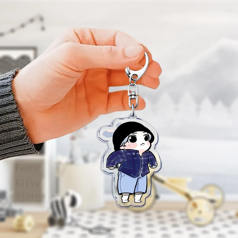 Schlüsselanhänger für Accessoires, Tasche, K-Pop-Schlüsselanhänger, Schmuck, Freunde, Fans, Geschenke, Kpop Idol Jung-Kook, Auto-Schlüsselanhänger Image