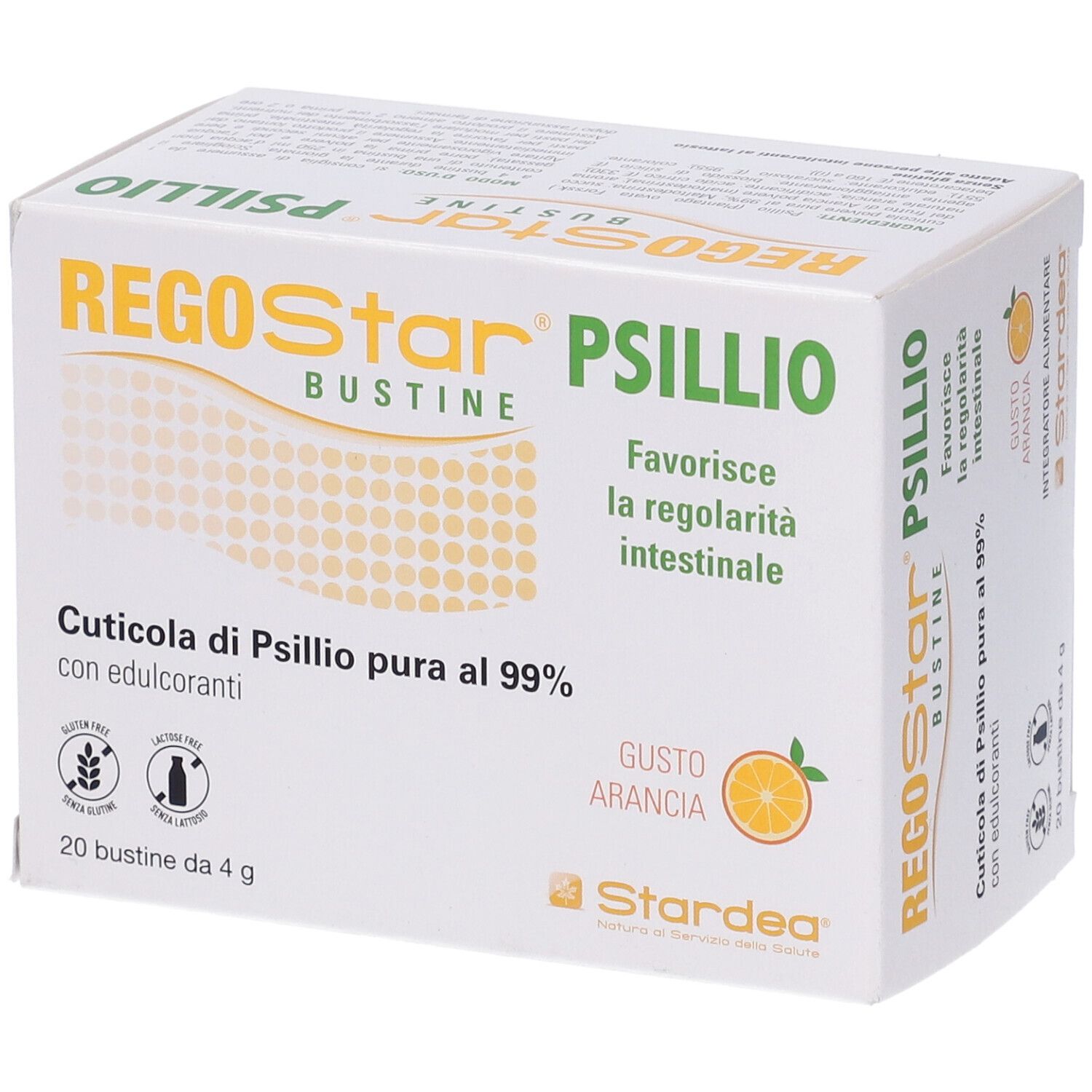 Regostar Psillio 20 Bustine 80 g Polvere per soluzione orale