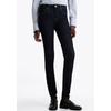 Skinny-fit-Jeans TOMMY HILFIGER "HERITAGE COMO SKINNY RW", Damen, Gr. 26, Länge 30, blau (nos rinse), Denim/Jeans, Obermaterial: 95% Baumwolle, 4% Elastomultiester, 1% Elasthan, unifarben, casual, skinny fit lang, Jeans, mit Tommy Hilfiger Logo-Badge